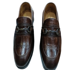 Men Brown Formal Moccasin